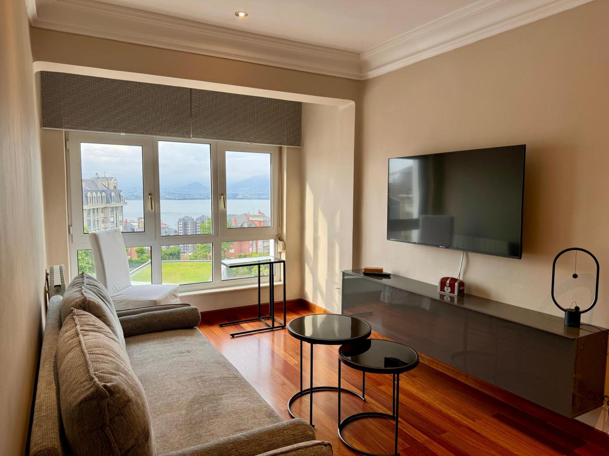 Apartamento Con Vistas Santander Bagian luar foto