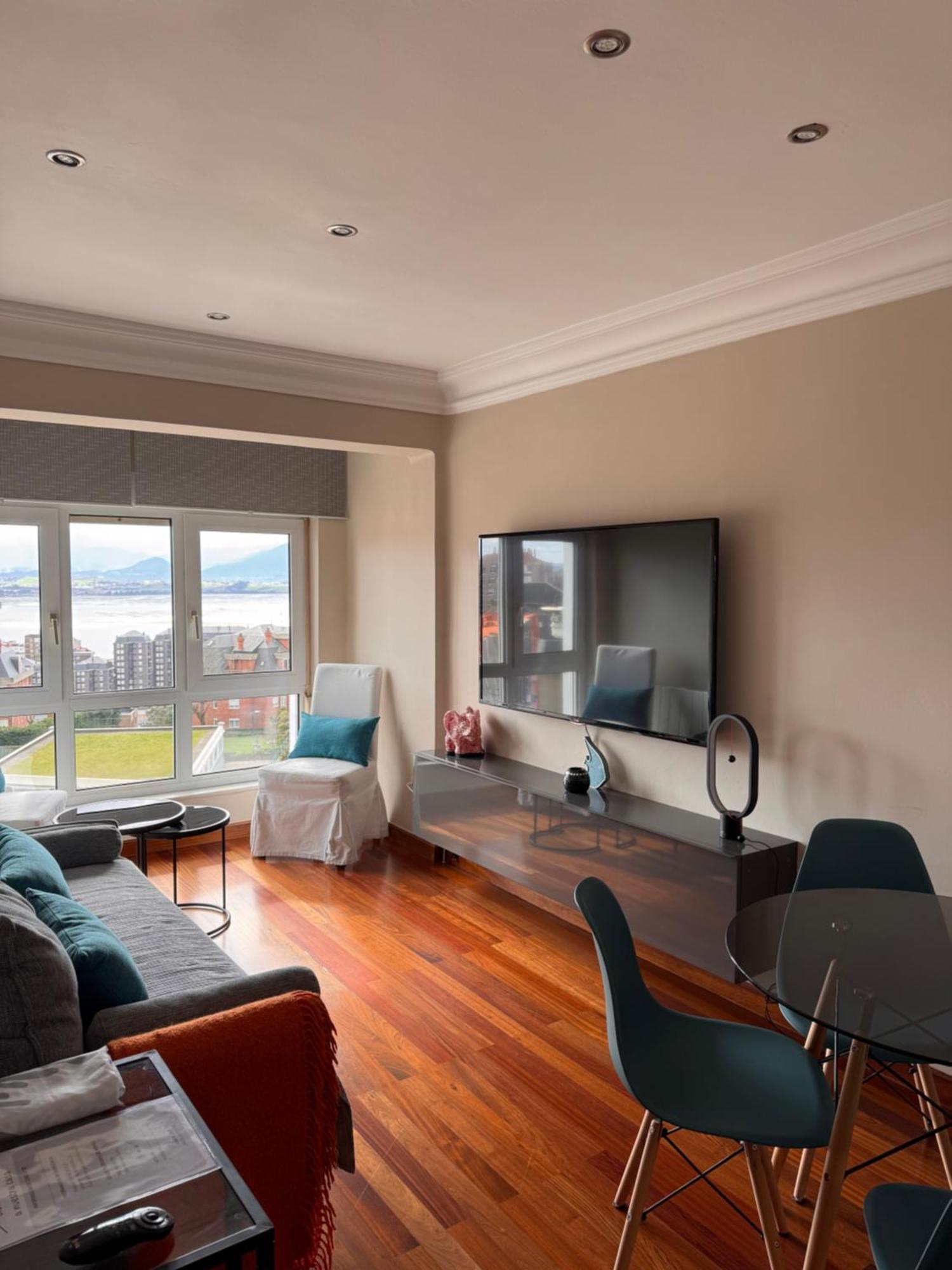 Apartamento Con Vistas Santander Bagian luar foto